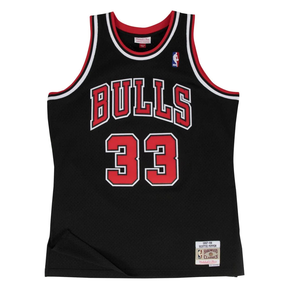 Mitchell & Ness - Chicago Bulls Scottie Pippen NBA Swingman Jersey - Black